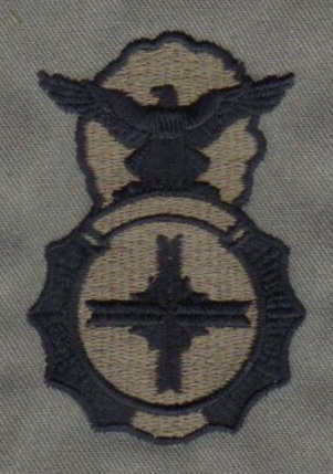 Puerto Rico State Guard Security Forces Uniform Badge-ABU